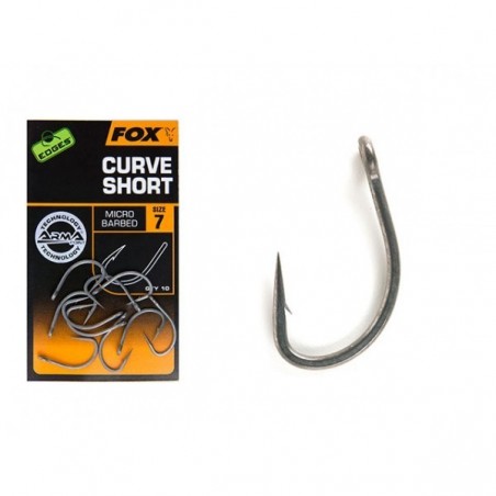 Cârlige Fox Edges Curve Shank Short nr.8