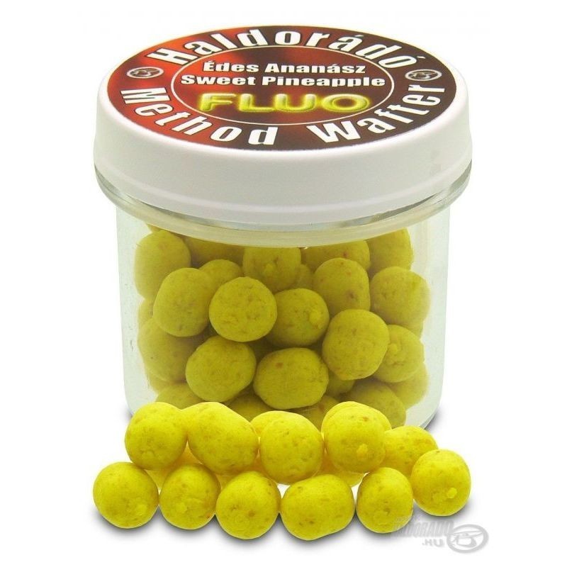 Pellete HALDORADO Fluo Method Wafter - Ananas Dulce (Édes Ananász)